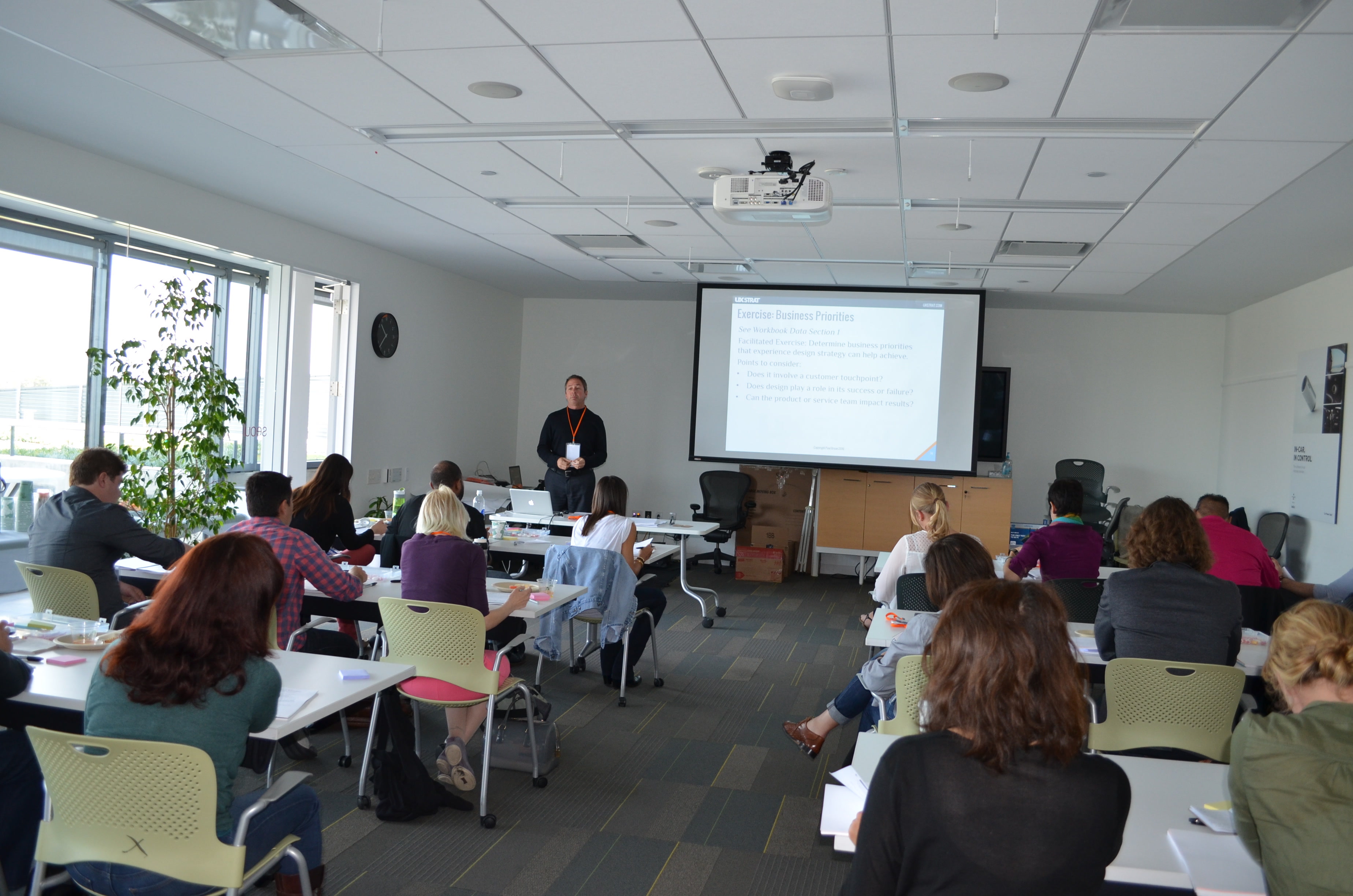 Team collaboration moment